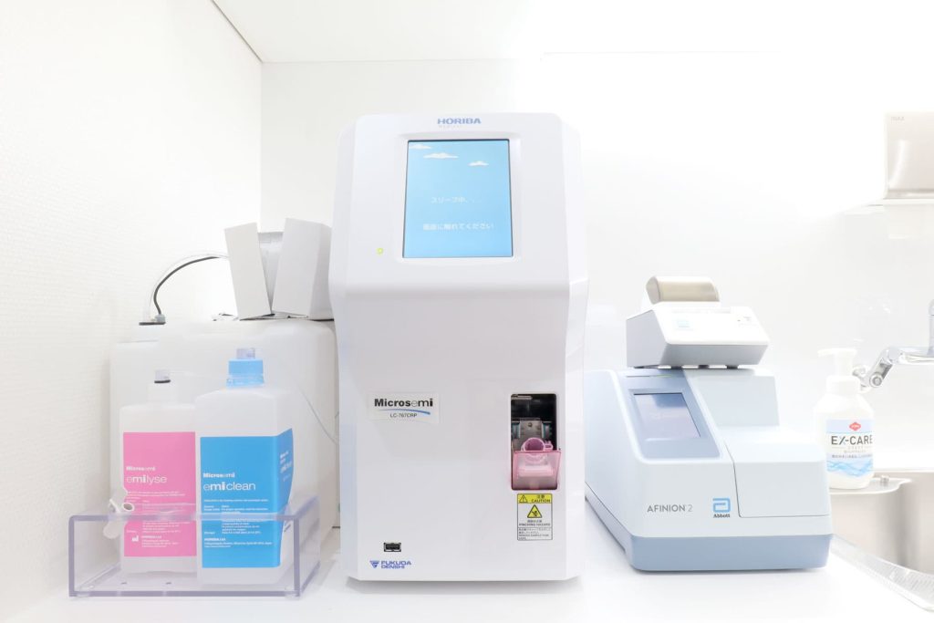 自動血球計数CRP測定装置・パック式臨床化学分析装置